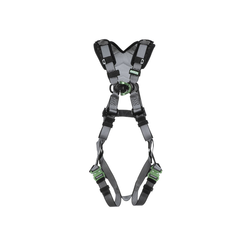 V-FIT Harness,Standard, Back & Chest D-Rings, Quick-Connect Leg Straps, Shoulder Padding
