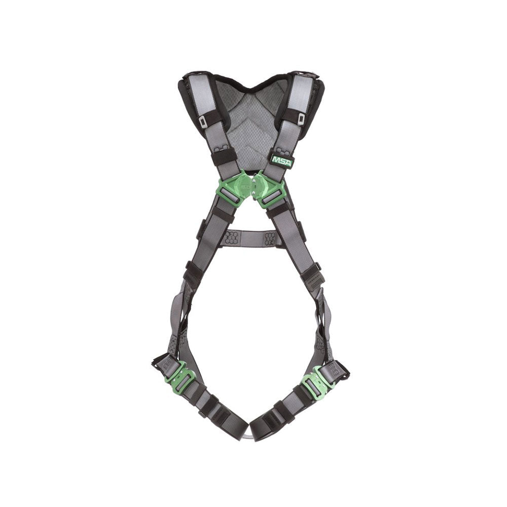 V-FIT Harness, Extra Large, Back D-Ring, Quick-Connect Leg Straps, Shoulder Padding