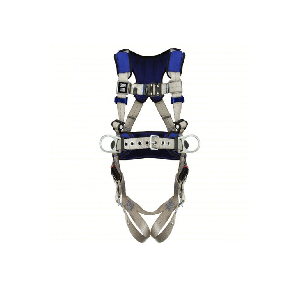 3M DBI-SALA Fall Protection Harness: Gen Use/Positioning, Vest Harness, Quick-Connect / Tongue