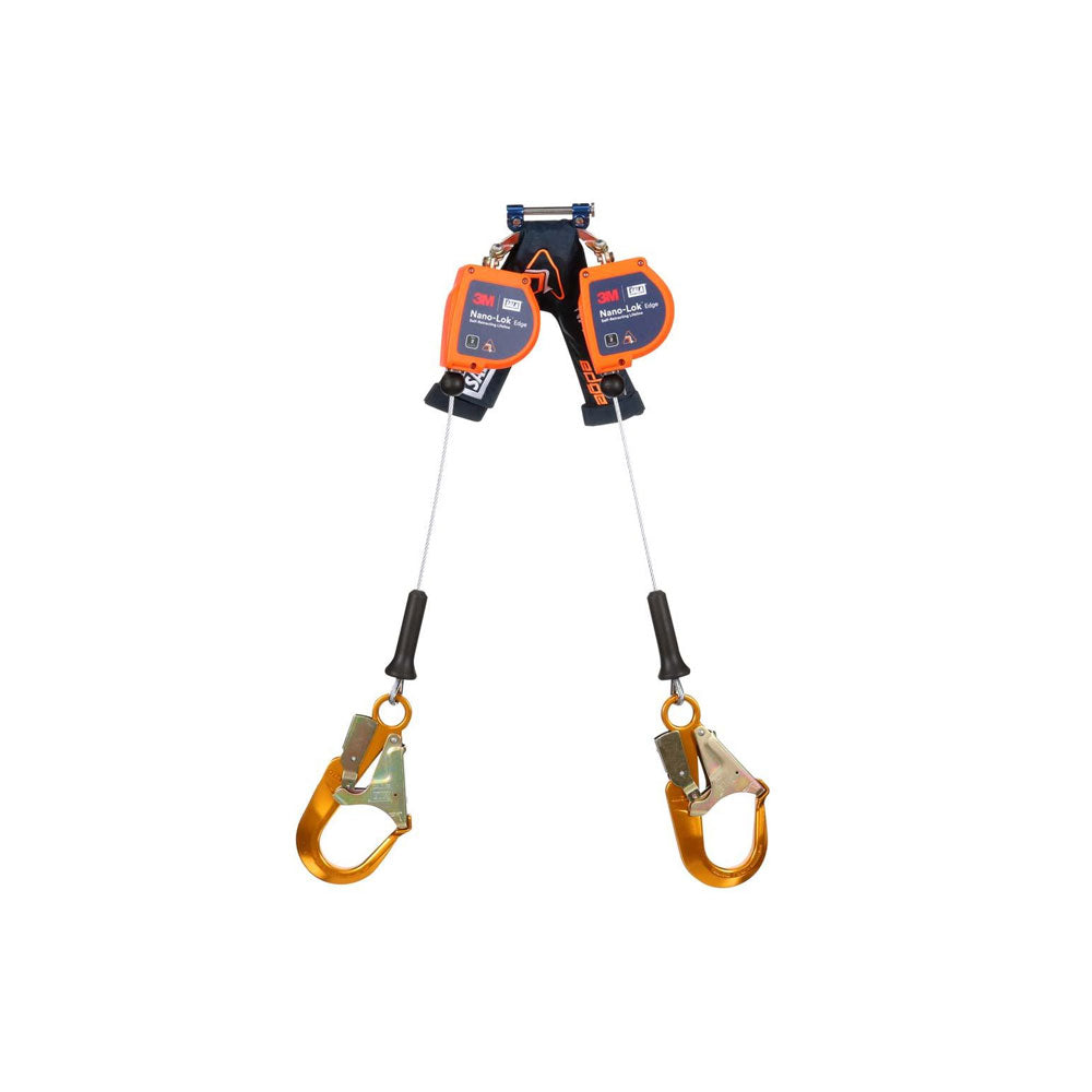 3M DBI-SALA Nano-Lok Edge Twin-Leg Personal 8-Foot Self-Retracting Lifeline