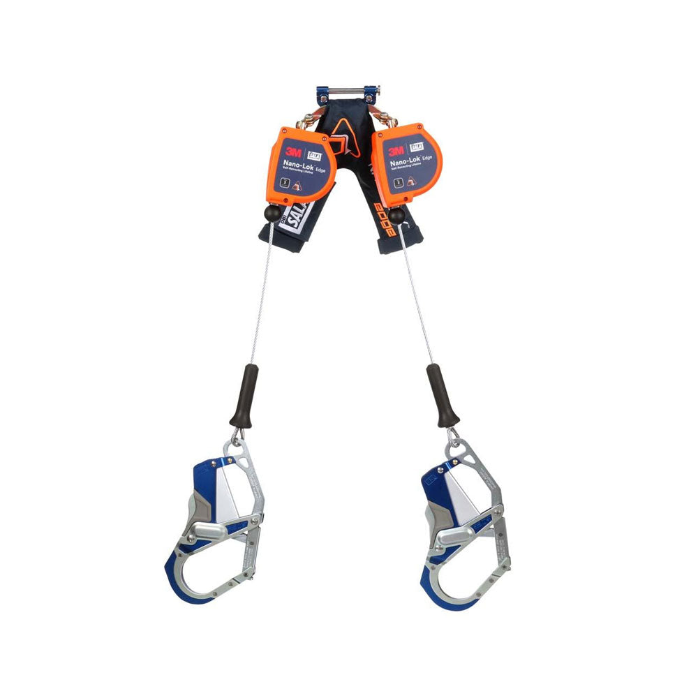 3M DBI-SALA Nano-Lok Twin-Leg Personal 7-Foot Self-Retracting Lifeline