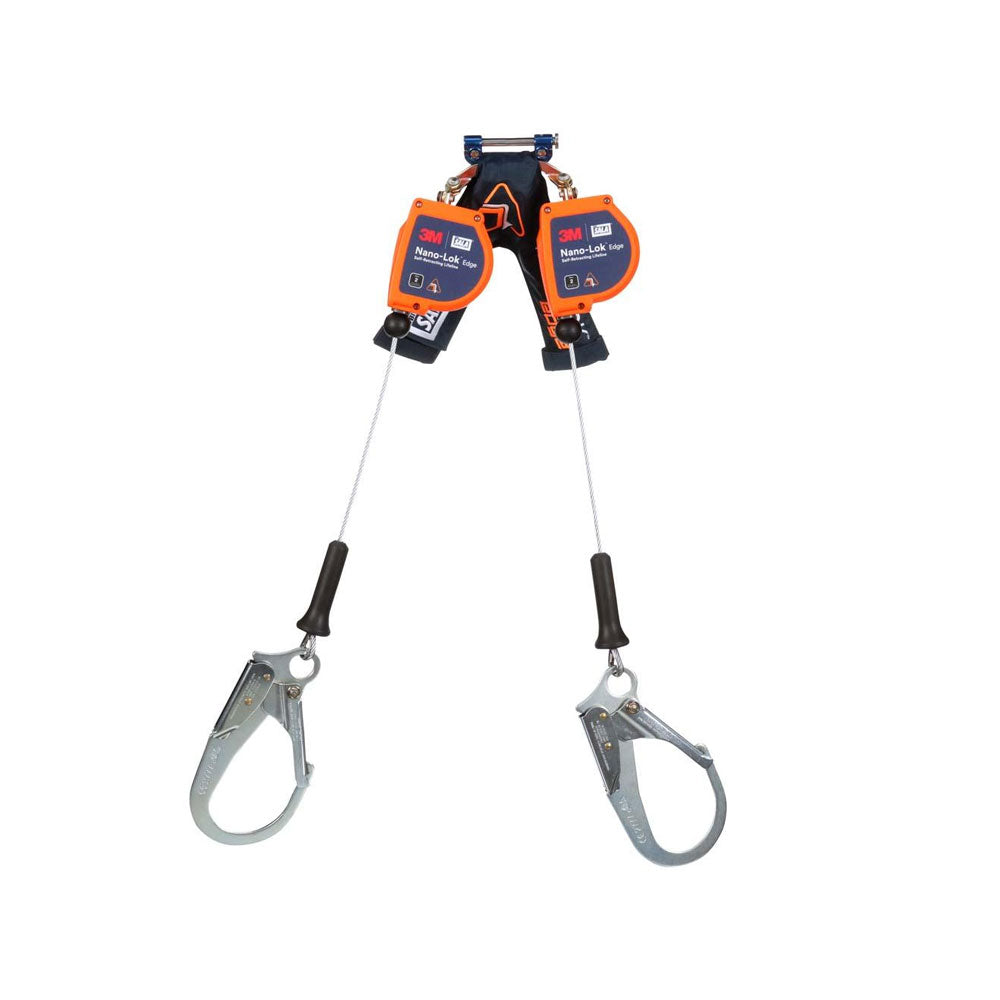 3M DBI-SALA Nano-Lok Twin-Leg Personal 7-Foot Self-Retracting Lifeline