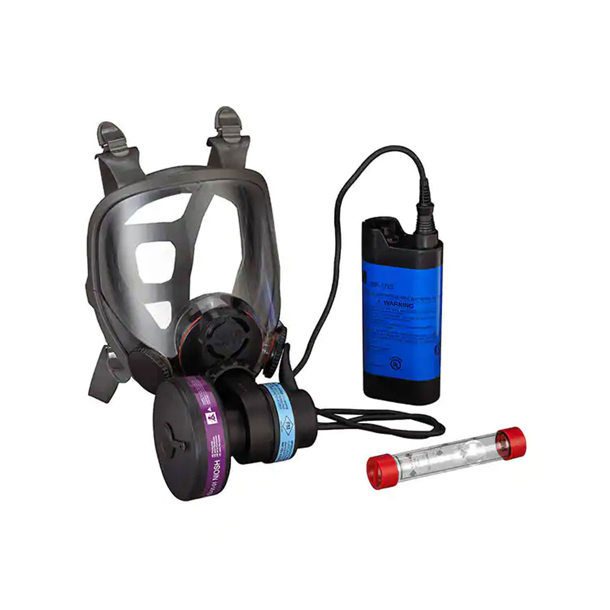 Powerflow Face Mounted PAPR Air Purifying Respirator Med 1/CS