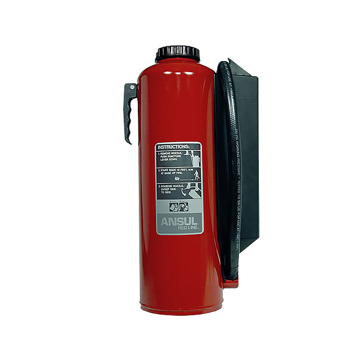 Fire Extinguisher, Red Line, Corrosion-Resistant Model CR-I-K-30-G, Purple-K Dry Chemical, Cartridge Operated, 30 lb., UL/ULC Rating: 120-B:C, Approvals: UL/ULC/FM/USCG**, (418272) 15 EA/PLT
