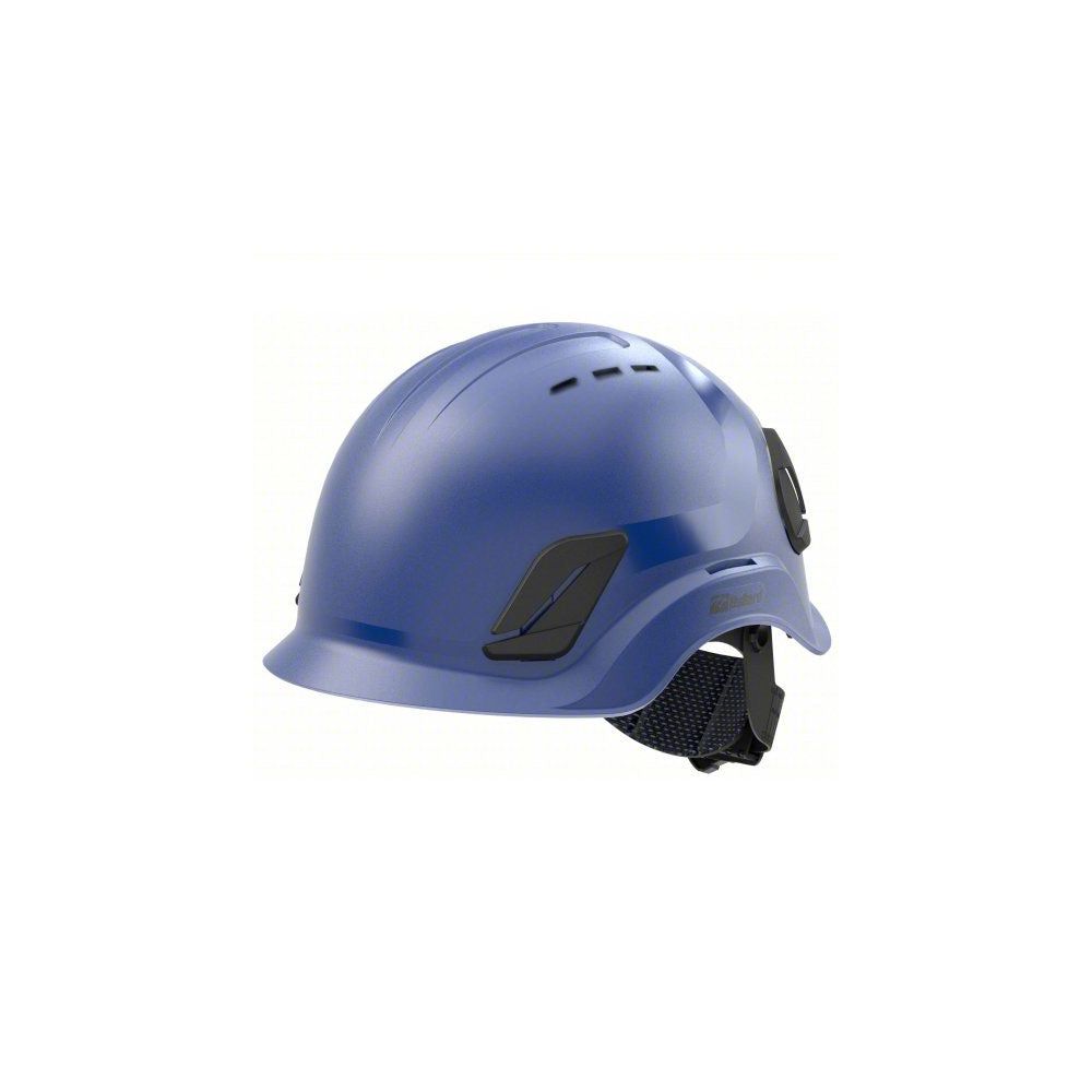 Climbing Helmet: Blue, No Graphics, ABS/Polycarbonate, Side-Slots, BULLARD, CEN10