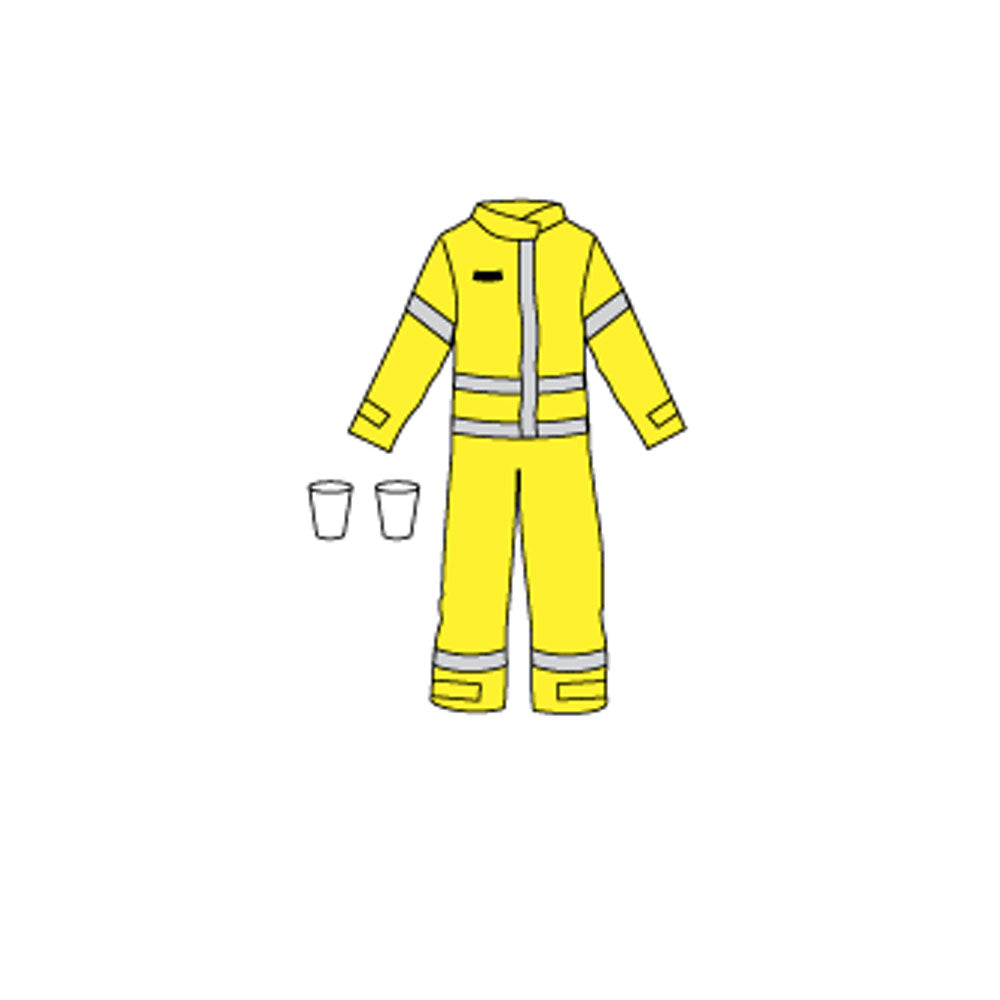 DuraChem® 200 NFPA 1990 (1992) and NFPA 2112 Certified Coverall