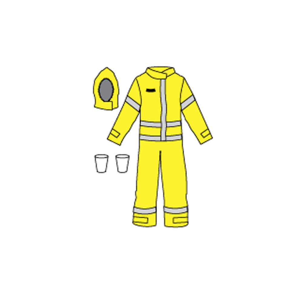 DuraChem® 200 NFPA 1990 (1992) and NFPA 2112 Certified Coverall