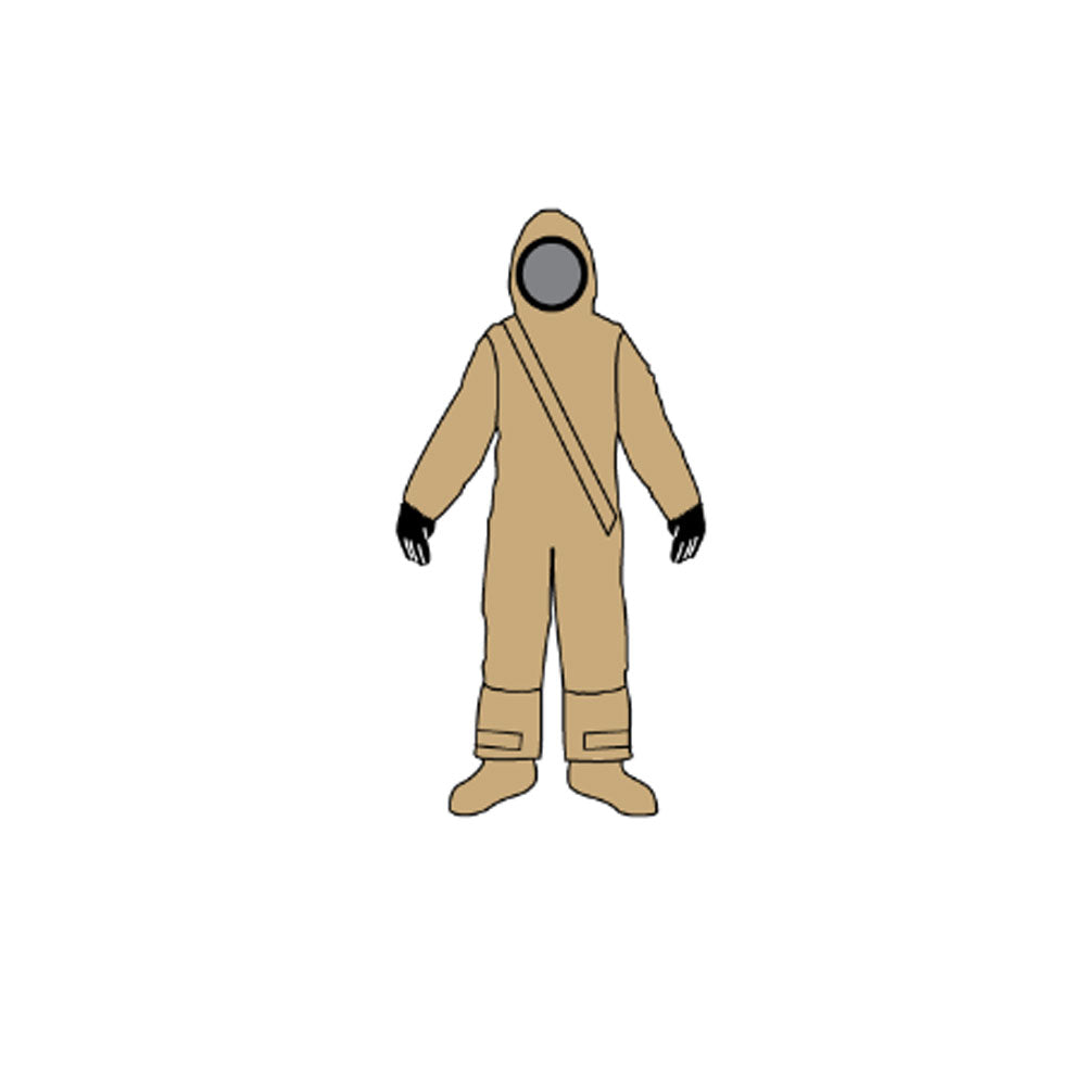 DuraChem® 500 NFPA 1990 (1994) Class 1 & 2 Certified Hazmat/CBRN Ensemble