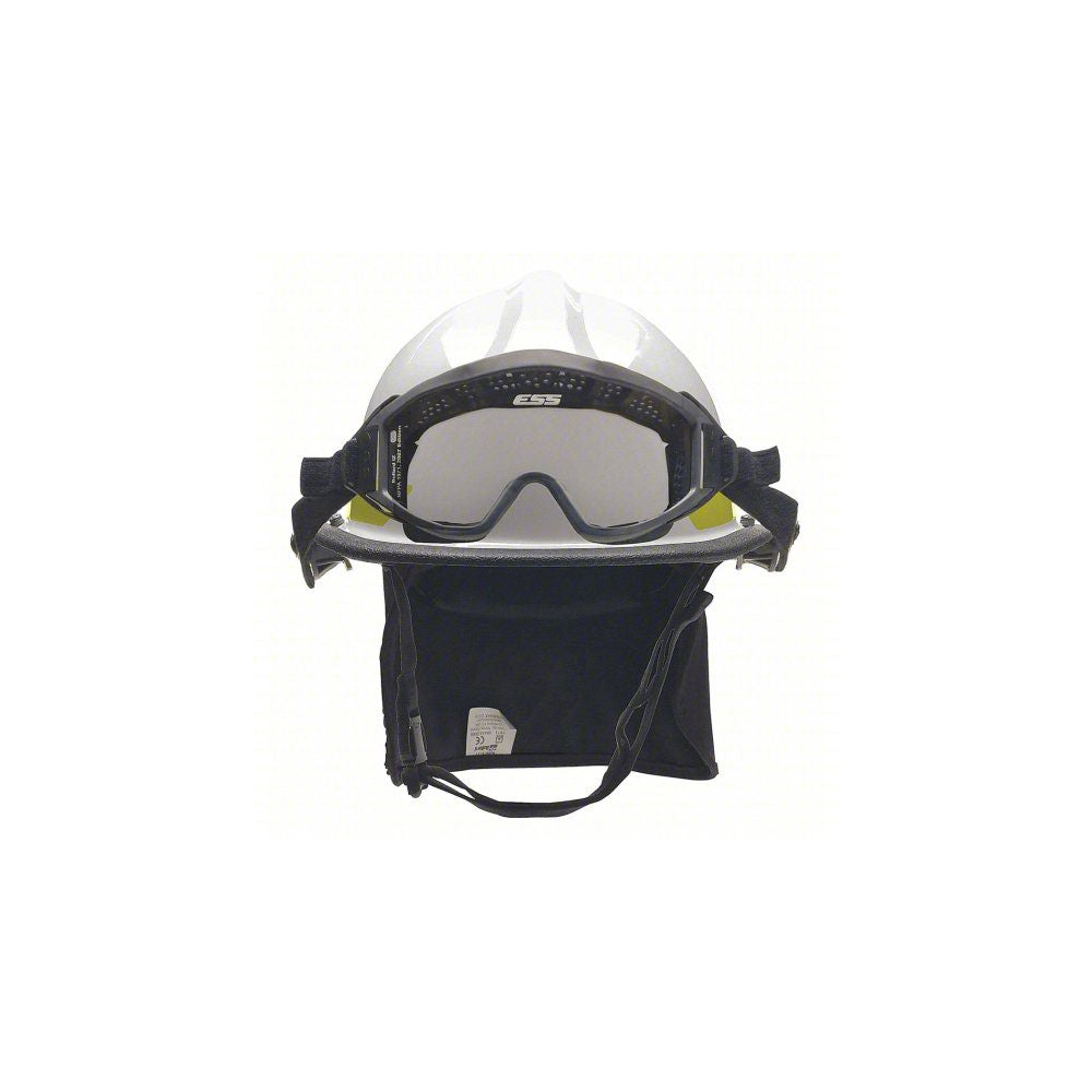 BULLARD Fire Helmet: 6-1/2 to 8 Fits Hat Size, White, Thermoglas(R)/Fiberglass, Modern