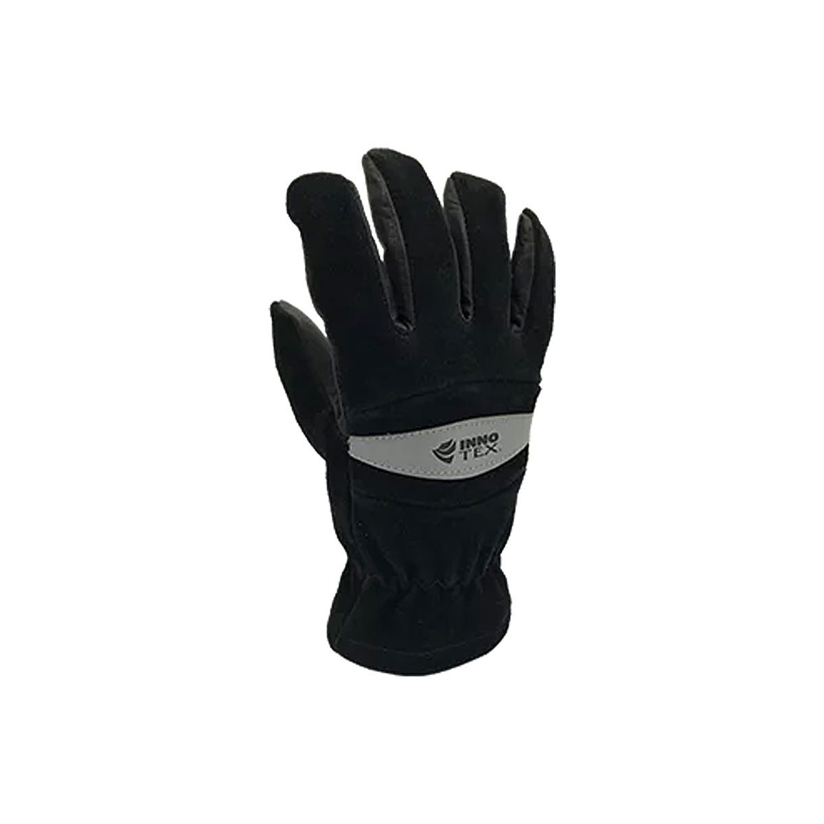 Glove Top Grain Kangaroo Black Eversoft Cowhide Black Size Large