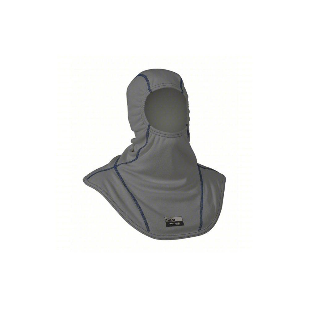 Fire Hood, Gray/Blue, M/L, 21" L