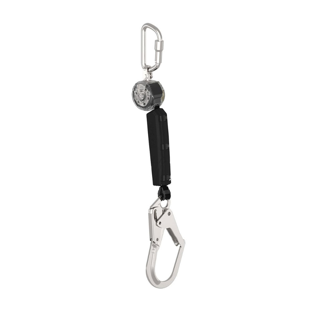 V-TEC WEB PFL, single-leg, 6', 36C small snaphook, aluminum triple action carabiner