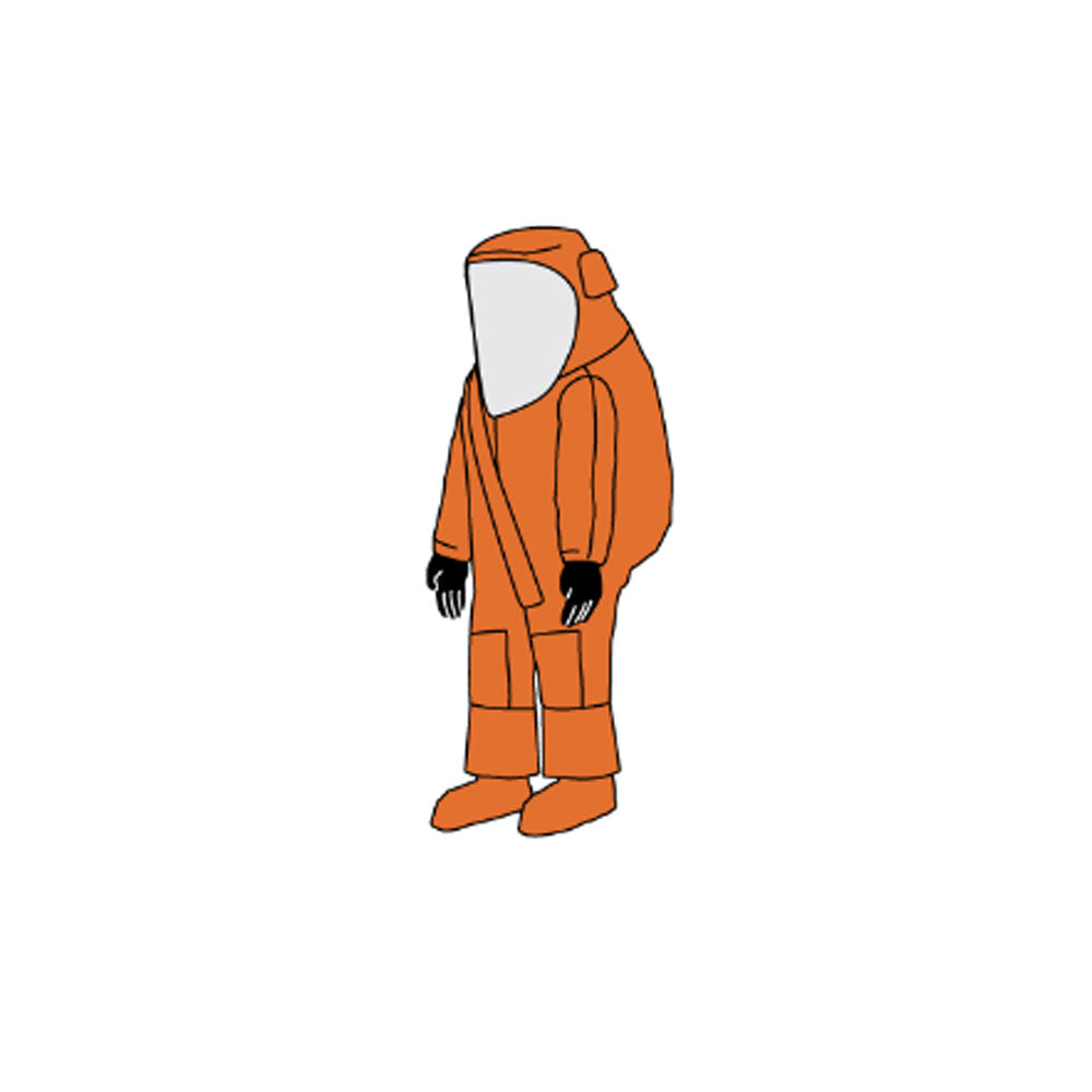 Zytron® 500 Vapor Total Encapsulating Suit. (HazMat Model)