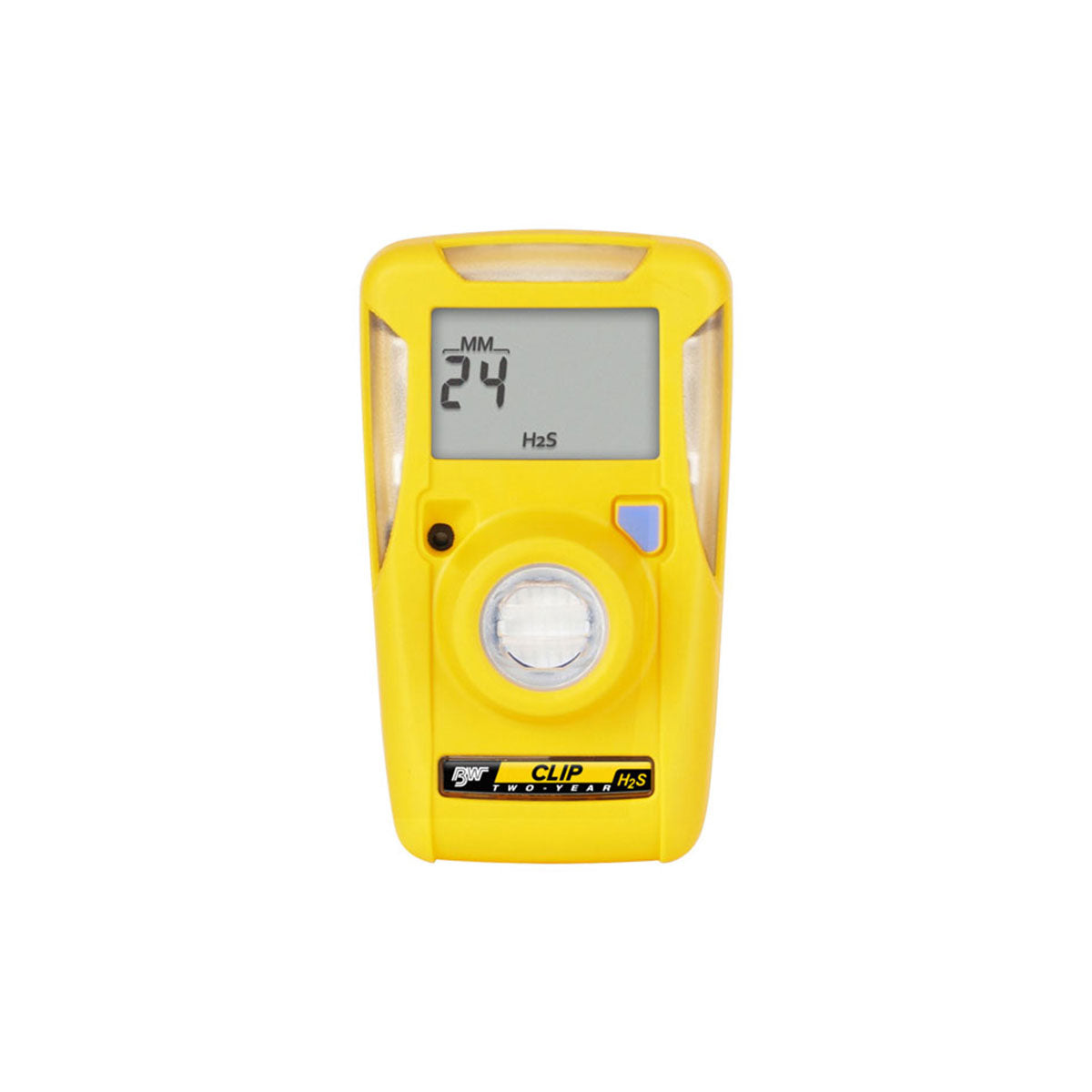 Detector 2 Year Disposable H2S BW Clip Extreme Measuring Range 0-100 PPM Factory Alarm Setpoint 10-15 PPM Alarm Setpoints are User Adjustable Before and After Activation